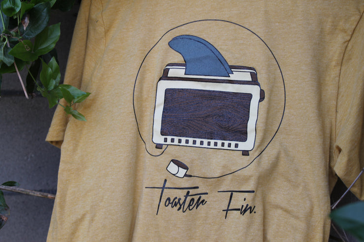 Just a Little Burnt Antique Gold Tee