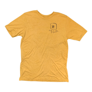 Just a Little Burnt Antique Gold Tee