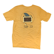 Just a Little Burnt Antique Gold Tee